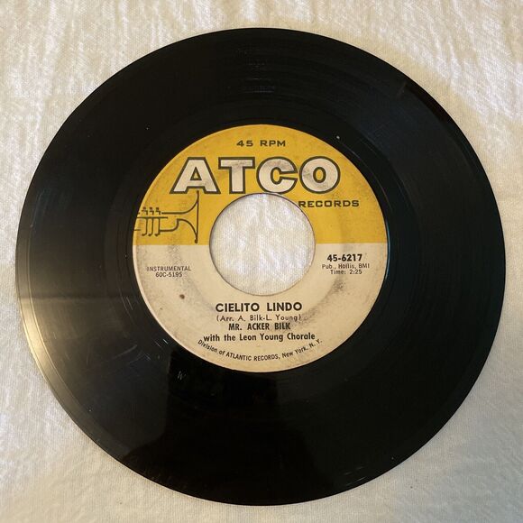 ATCO Other - Mr. Acker Bilk Stranger On The Shore/Cielito Lindo 45RPM Atco Records 1962